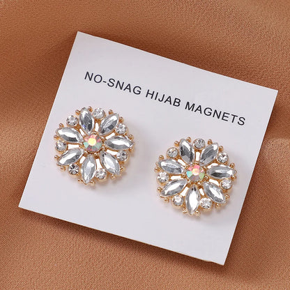 Aimants Hijab Fleurs