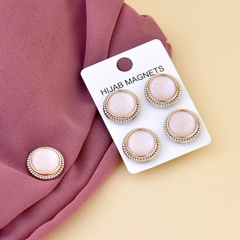 Aimants Hijab Nacrés